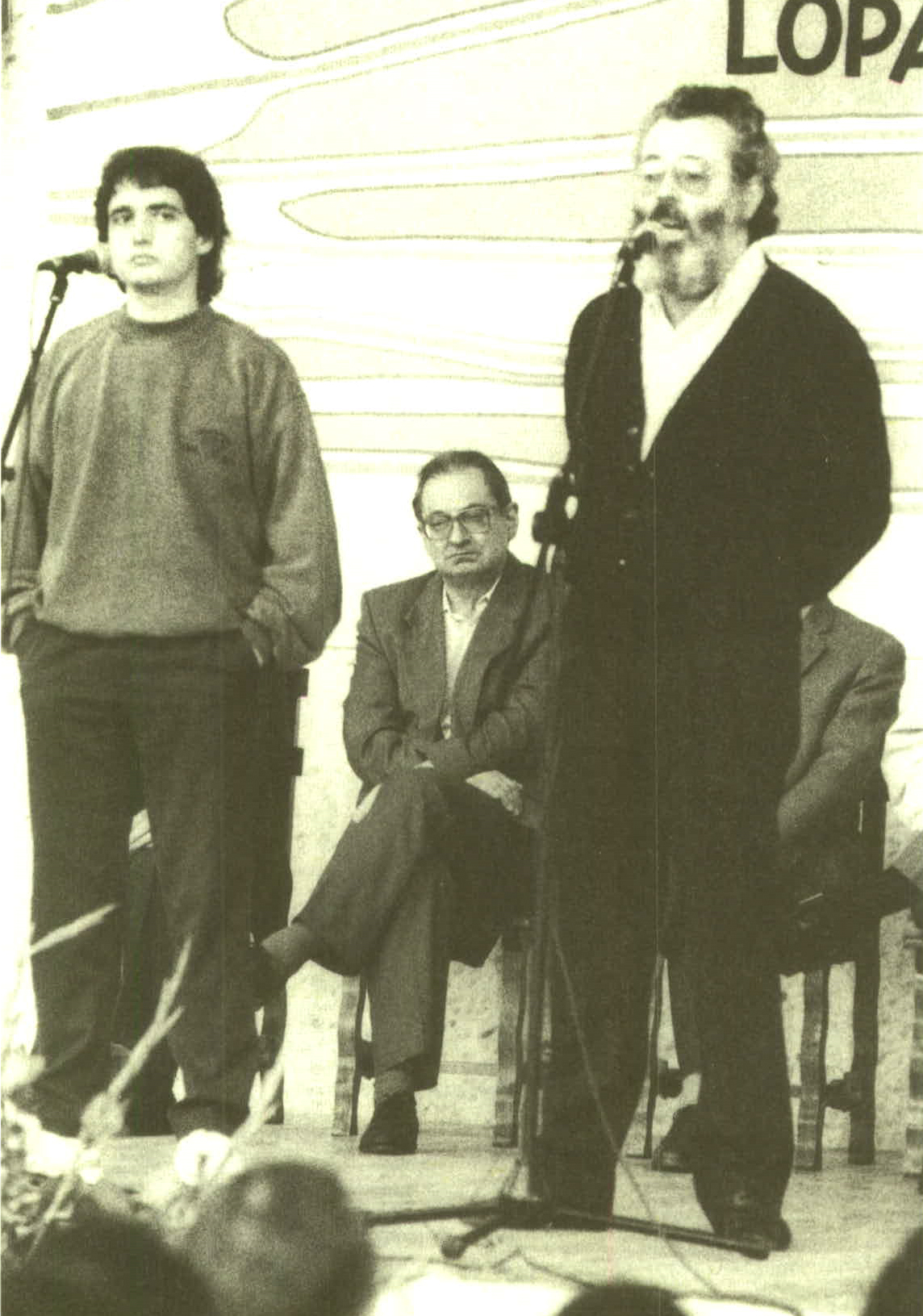 Bertso saioa, Zerain, 1992
