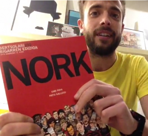 "NORK" komikia Artefaktua saioan