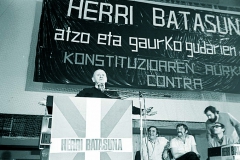Telesforo Monzon, mitin batean