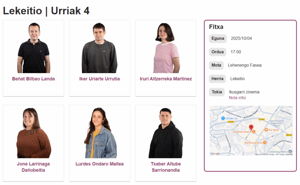 Aitor Bizkarra gailendu da Bizkaiko txapelketako lehen saioan