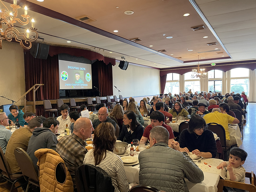 Jhonny Kurutxeten omenaldia San Frantziskon