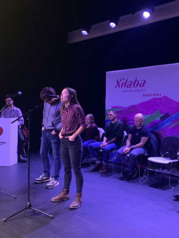 Maddi Ane Txoperena garaile Bidarten