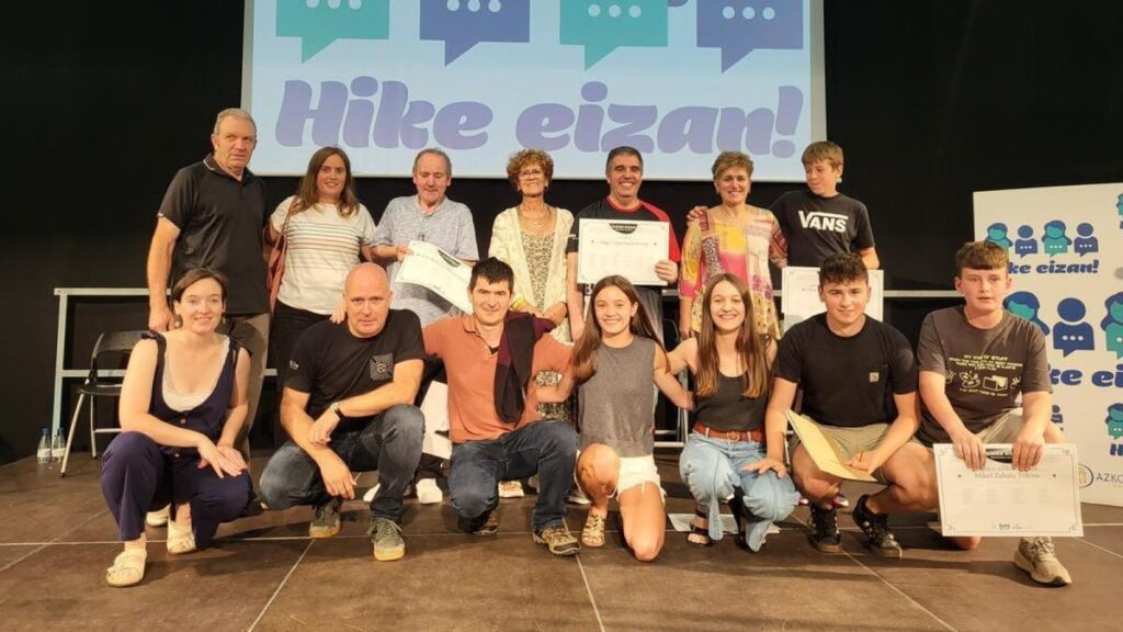 Azkoitiko IV. HIKE EIZAN! bertsopaper lehiaketako sorta irabazleak