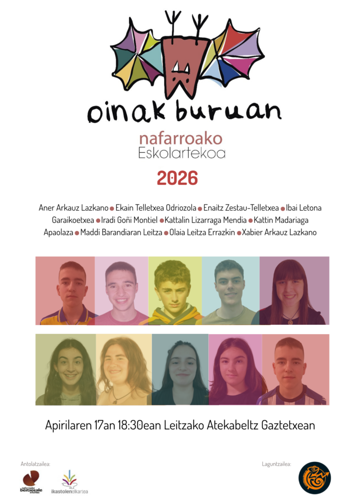 Nafarroako Eskolarteko finala apirilaren 17an