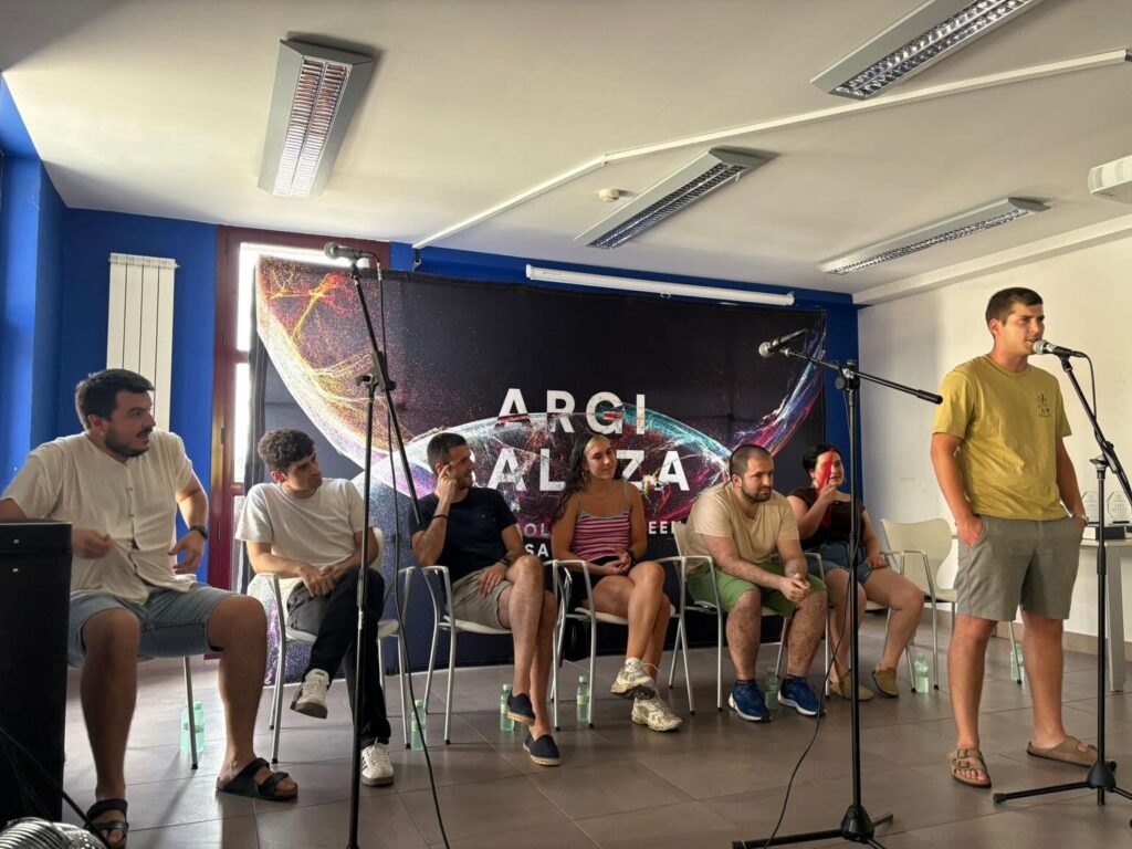 Argi Baltza sariketako finalaren saioa Argi Baltza sariketako finalaren saioa