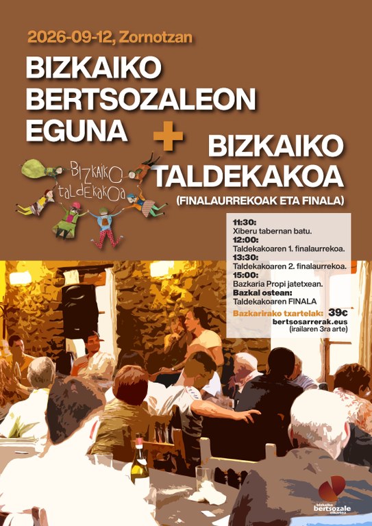Bizkaiko Taldekako finalaren nondik-norakoak zehaztu dituzte Bizkaiko Taldekako finalaren nondik-norakoak zehaztu dituzte