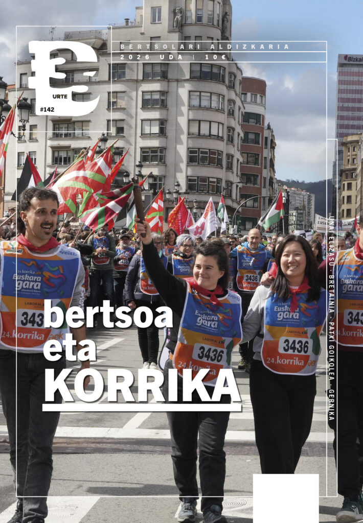Bertsolari aldizkariaren 142 alea zure postontzira Bertsolari aldizkariaren 142 alea zure postontzira